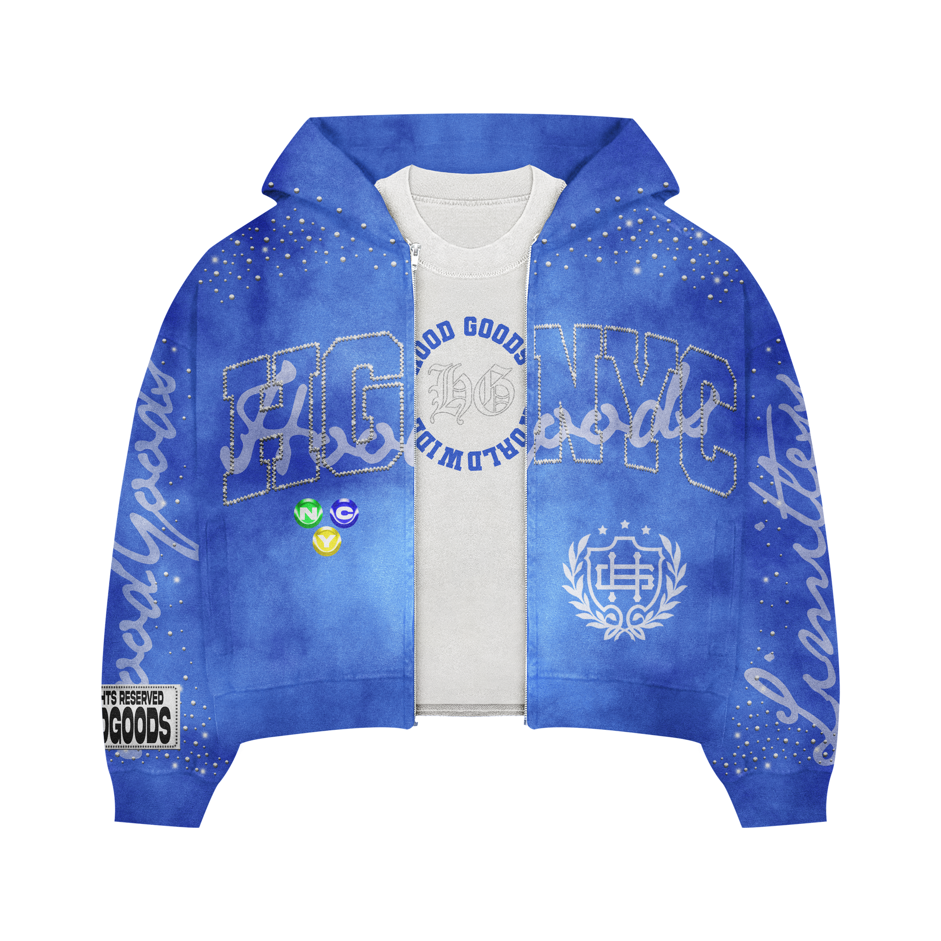 Uptown Hoodie Blue
