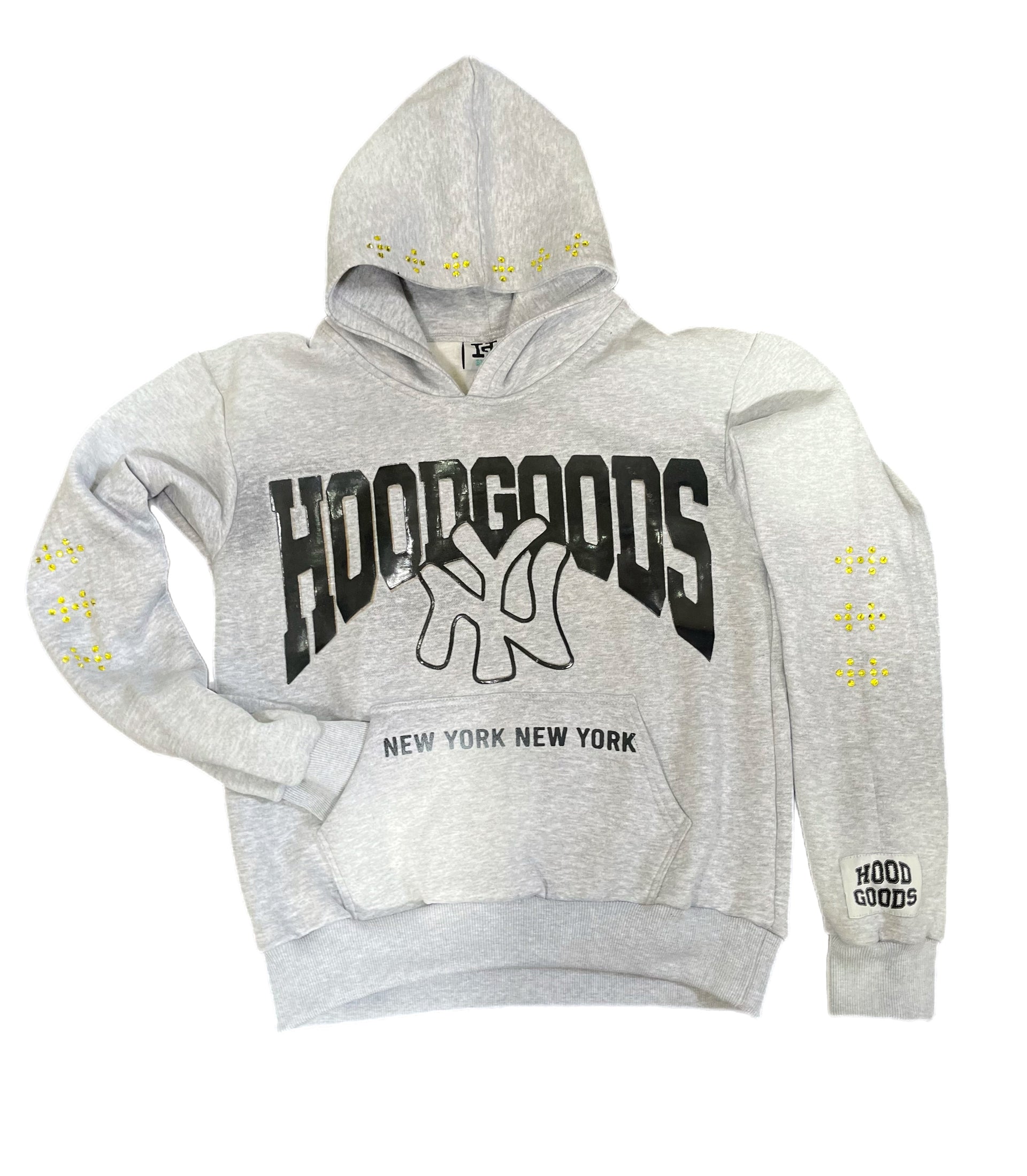 GRAY HOODGOODS NY HOODIE
