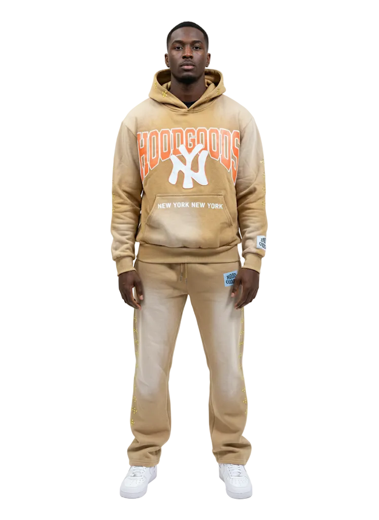 BROWN HOODGOODS NY HOODIE