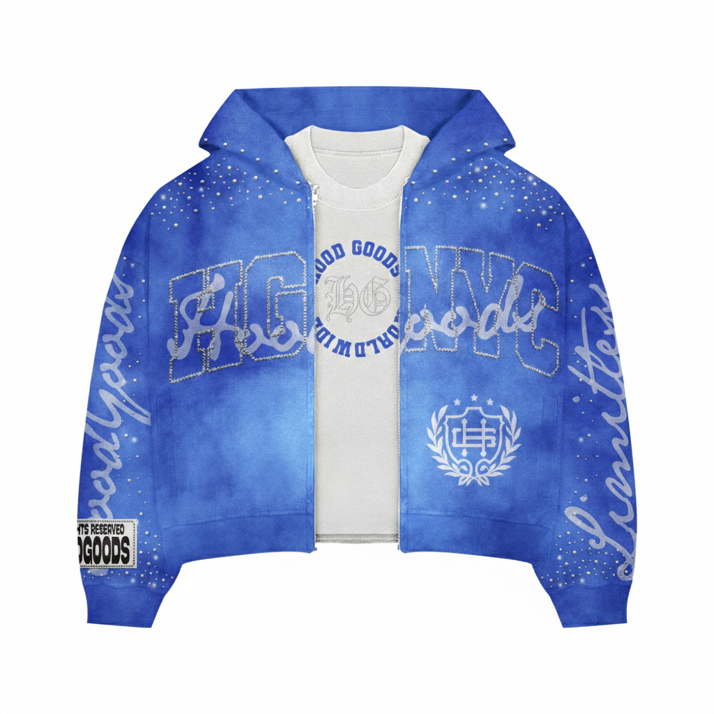 Uptown Hoodie Blue