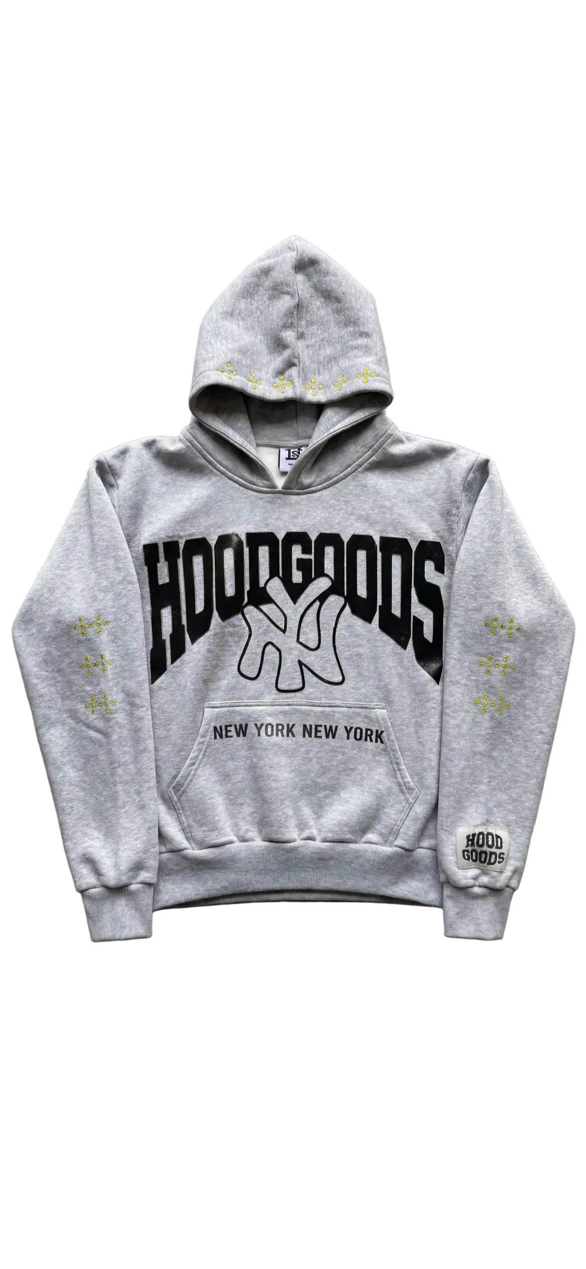 GRAY HOODGOODS NY HOODIE